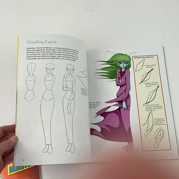 Kids Draw  Manga Monsters/Fantasy - Picture 5 of 6